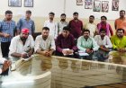 सछास ने कॉलेज प्रशासन व प्रबंध समिति के खिलाफ खोला मोर्चा,फीस वृद्धि समेत कई मुद्दों पर प्रेस कॉन्फ्रेंस कर आंदोलन की चेतावनी