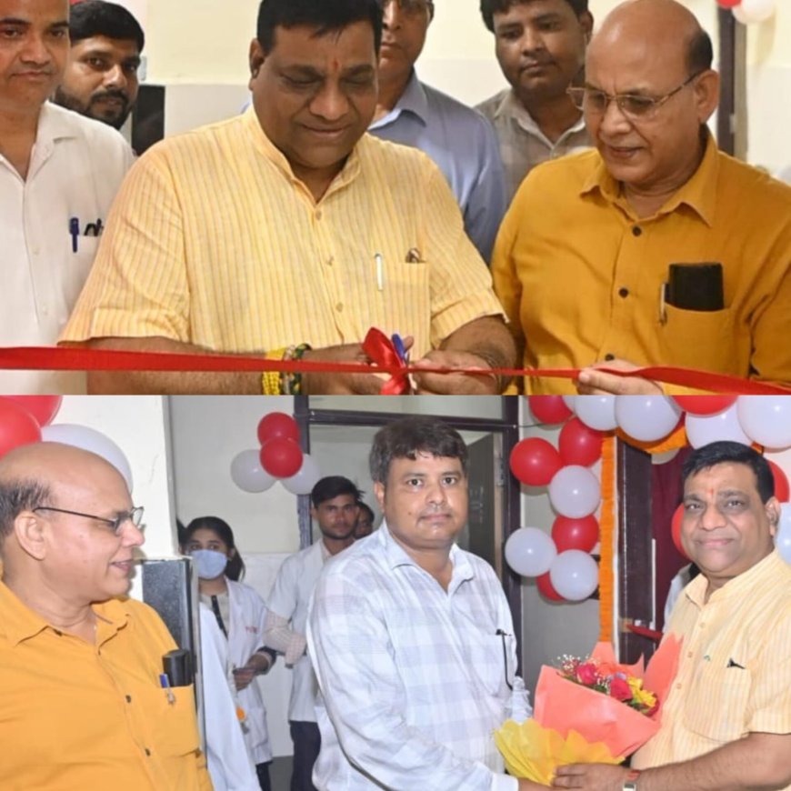 300 बेड अस्पताल में अत्याधुनिक आईपीएचएल का उद्घाटन,बेहतर जांच सुविधाओं से मजबूत होगी सरकारी स्वास्थ्य व्यवस्था,विधायक संजीव अग्रवाल ने किया उद्घाटन