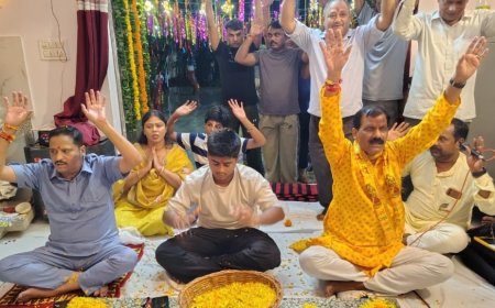 DIG अजय साहनी ने भी परिवार और स्टाफ के साथ मनाई जन्माष्टमी