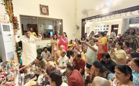 बृजलोक में धूमधाम से मना कन्हैया का छठी महोत्सव